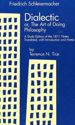 Book cover for Dialectic: A Study Edition of the 1811 Notes