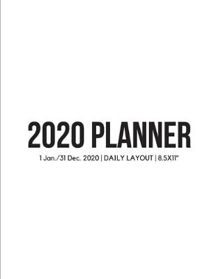 Book cover for Simple 2020 Daily Planner