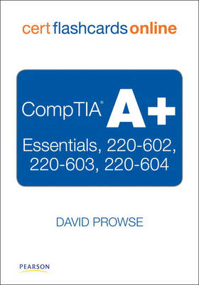 Book cover for CompTIA A+ Cert Flash Cards Online