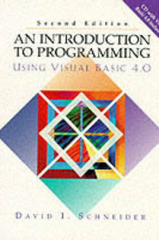 Cover of An Introduction to Programming Using Visual Basic 4.0