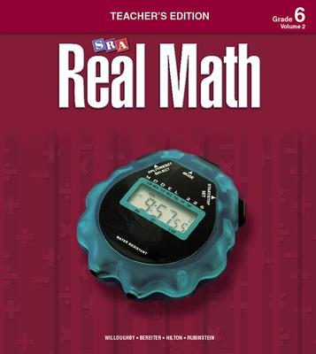 Cover of Real Math - Teacher's Edition, Volume 2 - Grade 6