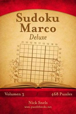 Cover of Sudoku Marco Deluxe - Volumen 3 - 468 Puzzles