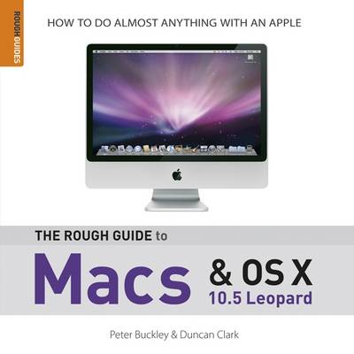 Book cover for The Rough Guide to Macs and OS X