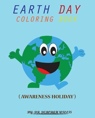 Book cover for Earth Day Coloring Book