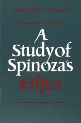 Cover of A Study of Spinoza's Ethics