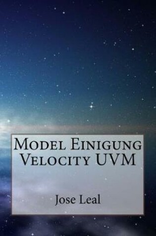 Cover of Model Einigung Velocity Uvm