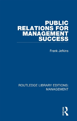 Cover of Public Relations for Management Success