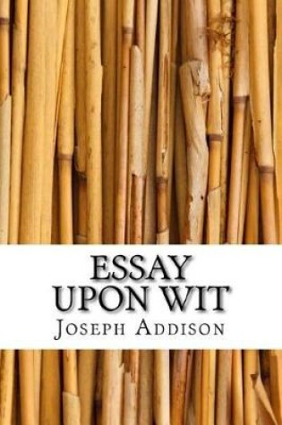 Cover of Essay Upon Wit