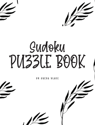 Book cover for Sudoku Puzzle Book - Medium (8x10 Hardcover Puzzle Book / Activity Book)