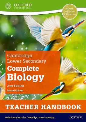 Book cover for Cambridge Lower Secondary Complete Biology: Teacher Handbook (Second Edition)