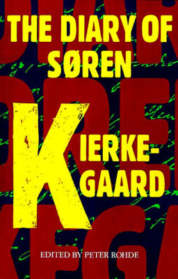 Book cover for The Diary Of Soren Kierkegaard