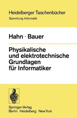 Cover of Physikalische und elektrotechnische Grundlagen für Informatiker