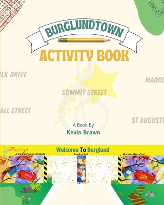 Book cover for Burglundtown Activity Book
