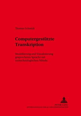 Cover of Computergestuetzte Transkription