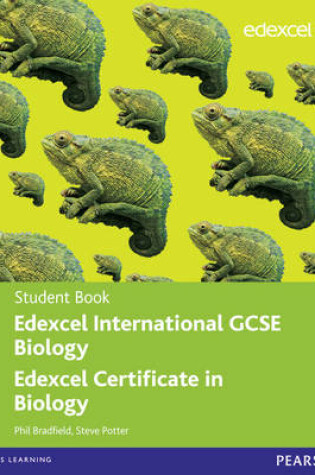 Cover of Edexcel International GCSE Biology Student Book with ActiveBook CD