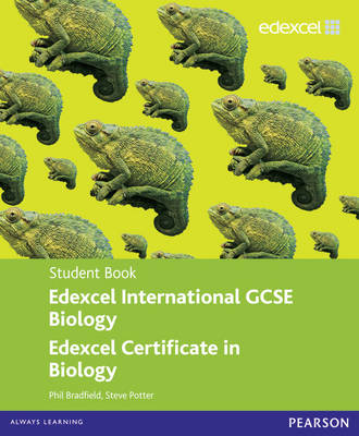 Cover of Edexcel International GCSE Biology Student Book with ActiveBook CD