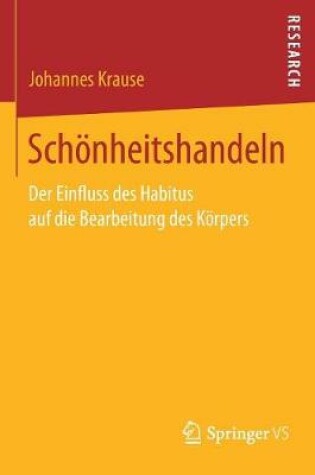 Cover of Schönheitshandeln