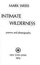 Book cover for Intimate Wilderness