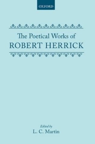 Cover of The Poetical Works of Robert Herrick