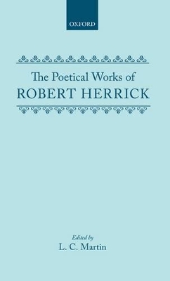 Book cover for The Poetical Works of Robert Herrick