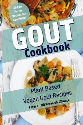 Book cover for Gout Cookbook - Plant Based Vegan Gout Recipes