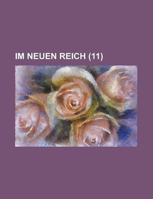 Book cover for Im Neuen Reich (11)