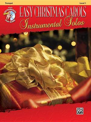 Book cover for Easy Christmas Carols Instrumental Solos - Trumpet