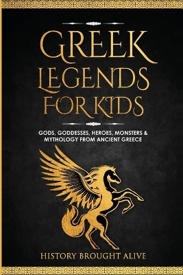 Book cover for Greek Legends For Kids