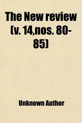 Book cover for The New Review (Volume 14, Nos. 80-85)