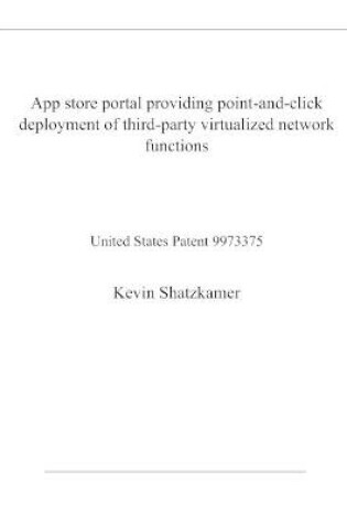 Cover of App store portal providing point-and-click deployment of third-party virtualized network functions