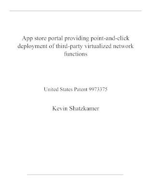 Book cover for App store portal providing point-and-click deployment of third-party virtualized network functions