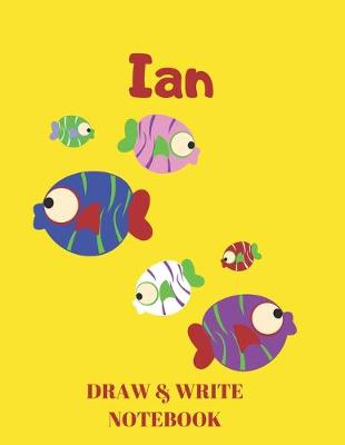 Book cover for Ian Draw & Write Notebook