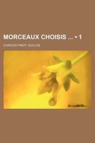 Cover of Morceaux Choisis (1)