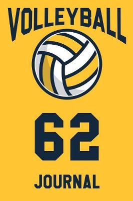 Book cover for Volleyball Journal 62