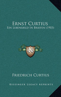 Book cover for Ernst Curtius