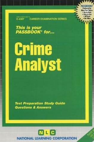 Cover of Crime Analyst