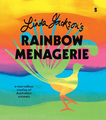 Book cover for Linda Jackson’s Rainbow Menagerie