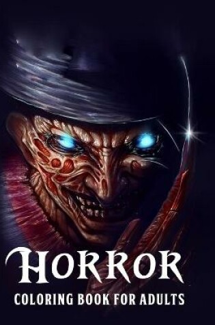 Cover of Horror Coloring Book