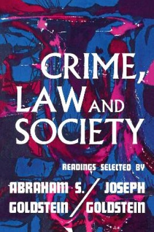 Cover of Crime Law & Society