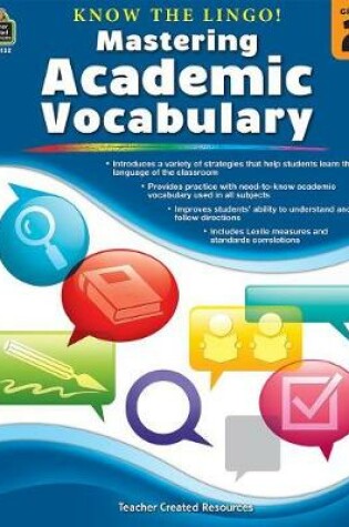 Cover of Know the Lingo! Mastering Academic Vocabulary (Gr. 2)