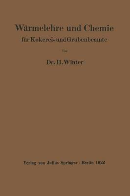 Book cover for Wärmelehre und Chemie