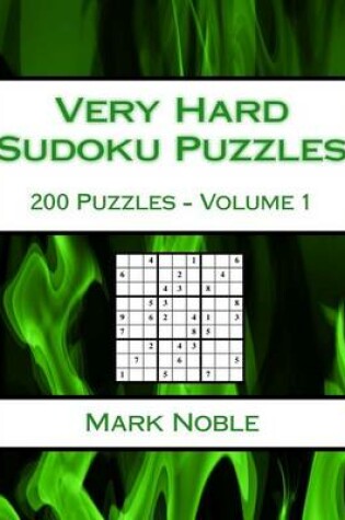 Cover of Very Hard Sudoku Puzzles Volume 1