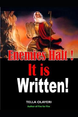 Book cover for Enemies Halt! It is written!