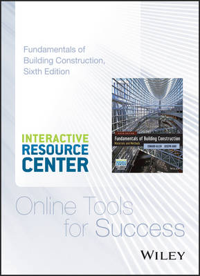 Book cover for Fundamentals of Building Construction: Materials and Methods, 6e Interactive Resource Center Access Card