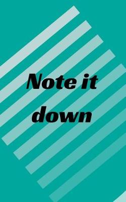 Book cover for Note it down