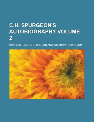 Book cover for C.H. Spurgeon's Autobiography Volume 2