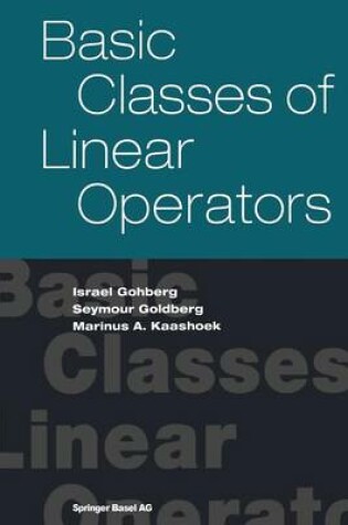 Cover of Basic Classes of Linear Operators