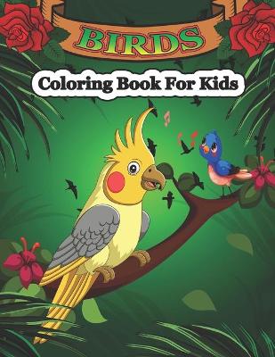 Book cover for Birds Coloring Book for Kids