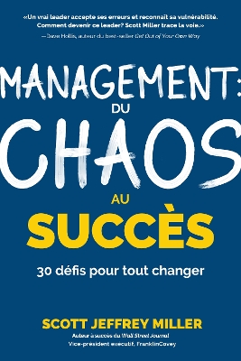 Book cover for Management: du chaos au succes