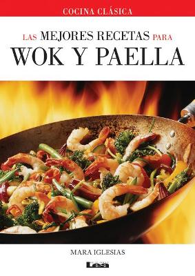 Book cover for Las mejores recetas para wok y paella